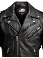 Men’s Black Biker Leather Jacket - Biker Jacket For Men