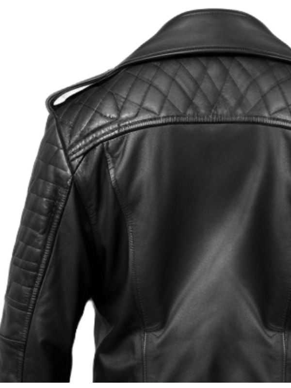 Men’s Black Biker Leather Jacket - Biker Jacket For Men