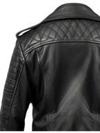 Men’s Black Biker Leather Jacket - Biker Jacket For Men