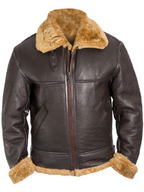 Men’s Trending B3 Bomber Shearling Leather Jacket