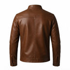Men Brown Leather Jacket - Leather Jacket Brown - Timber AND Hide