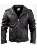 Men’s Nifty Black Leather Jacket