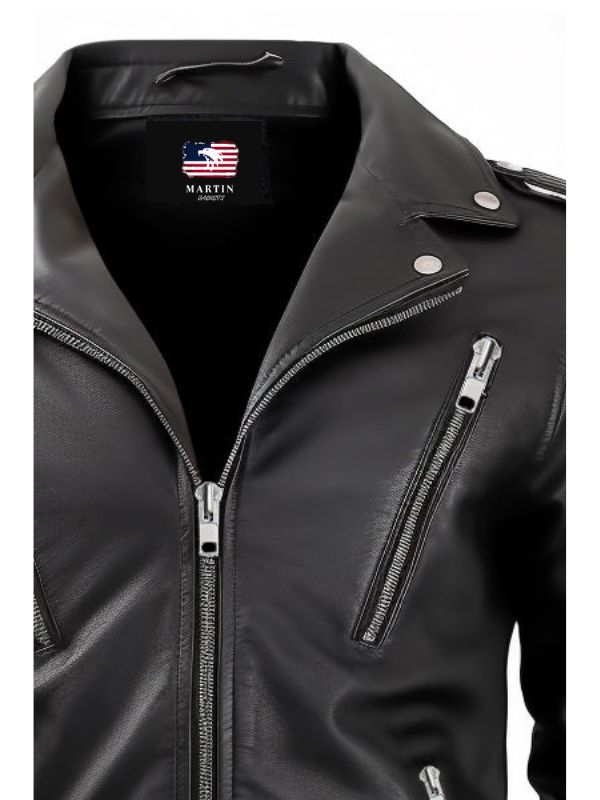 Men’s Nifty Black Leather Jacket