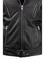 Men’s Nifty Black Leather Jacket
