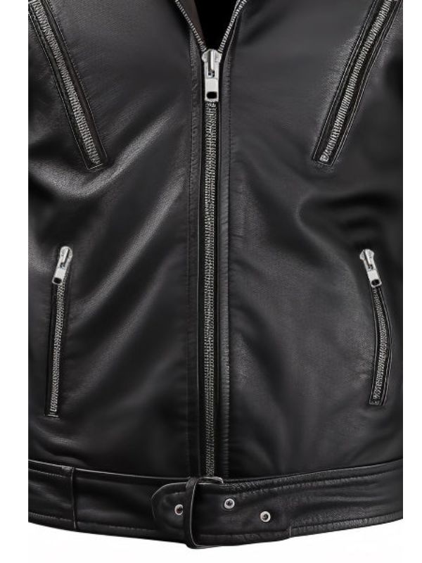 Men’s Nifty Black Leather Jacket