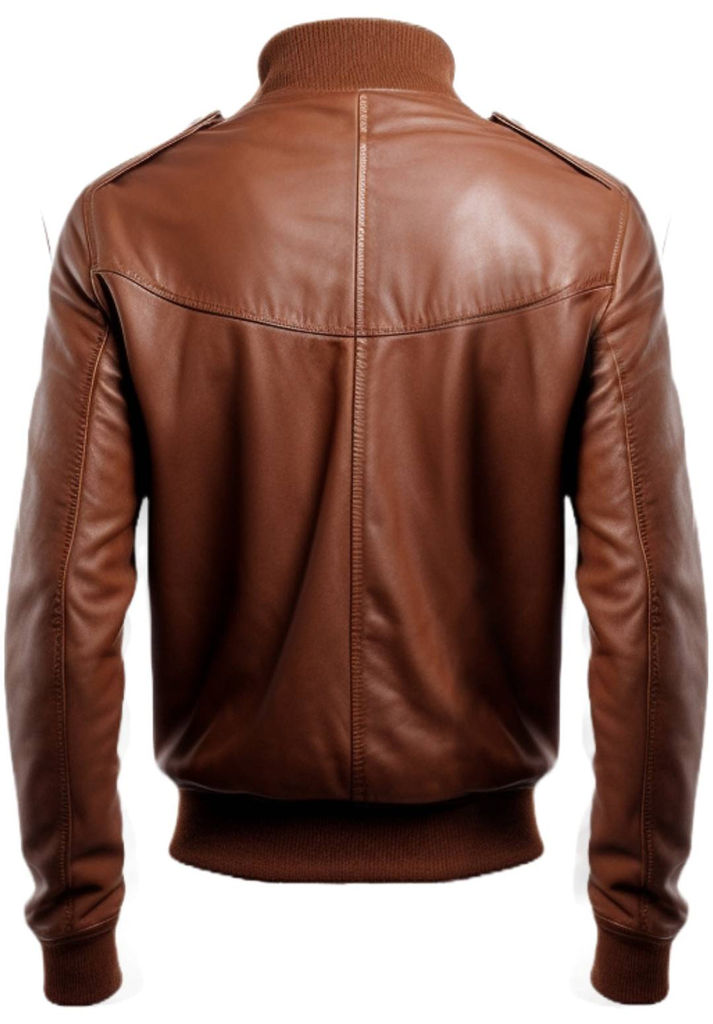 Men’s Brown Slim Fit Leather Jacket – Men’s Leather Jacket Brown