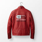 Men's Akira Kaneda Red Leather Jacket | Shotaro Cosplay Biker Coat (Neo-Tokyo) - Timber AND Hide