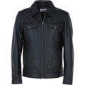 Men's Black Bomber Jacket - Timber AND Hide