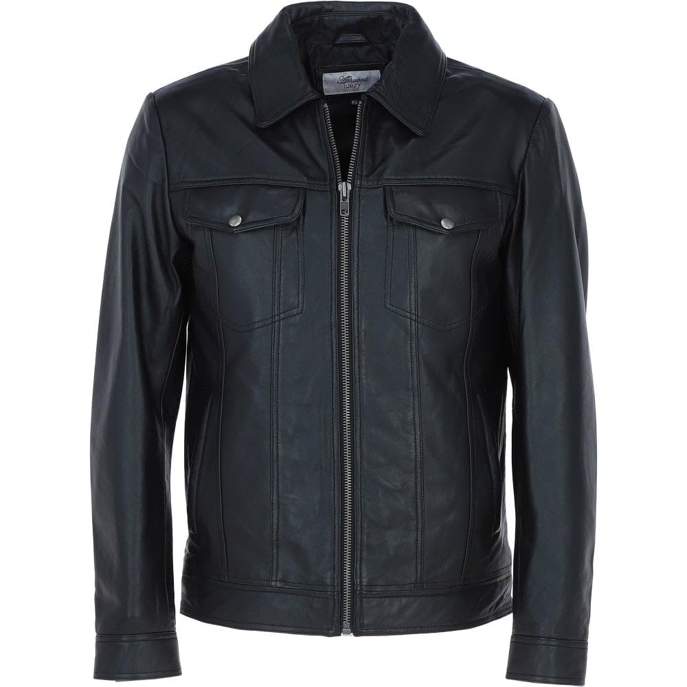 Men's Black Bomber Jacket - Timber AND Hide