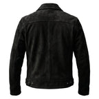 Men’s Black Suede Leather Jacket – Leather Jacket for Men - Timber AND Hide