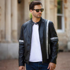 Men's Casual Leather Jacket - Timber AND Hide