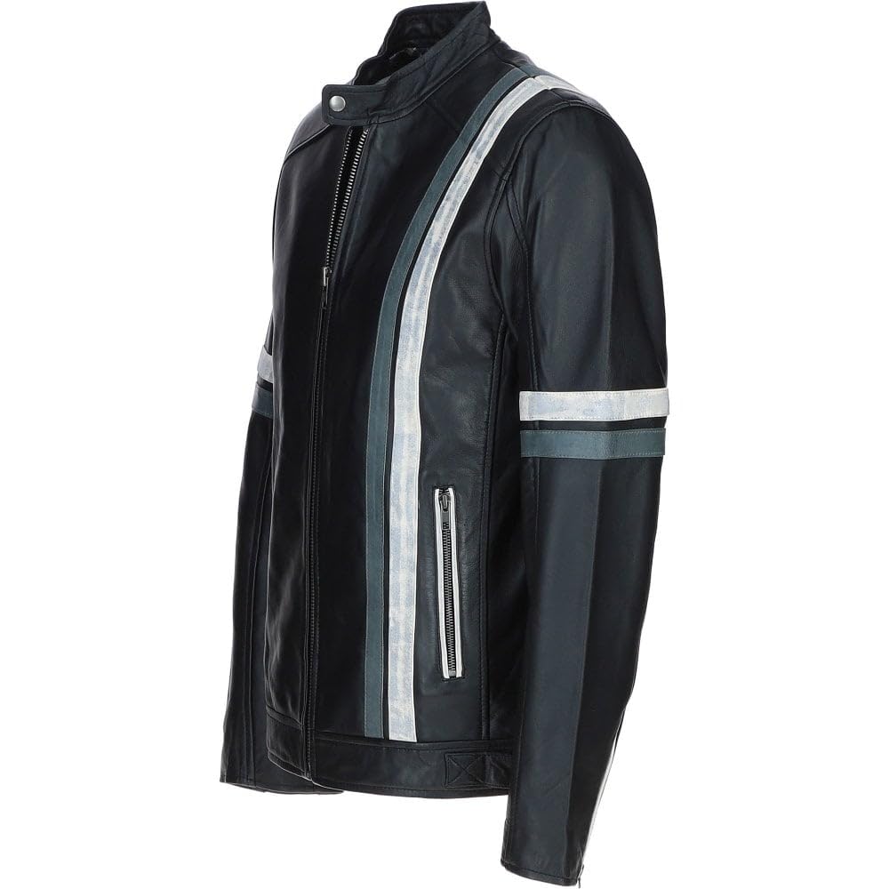 Men's Casual Leather Jacket - Timber AND Hide