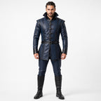 Men's Medieval Leather Warrior Set | Renaissance LARP Fantasy Tunic Cosplay Armor - Timber AND Hide