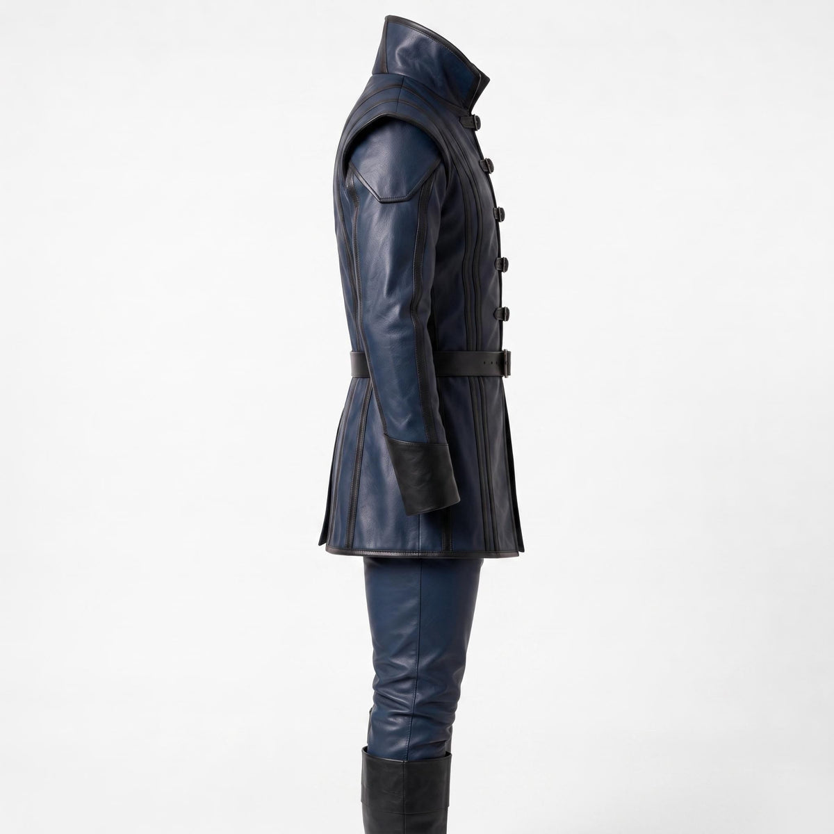 Men's Medieval Leather Warrior Set | Renaissance LARP Fantasy Tunic Cosplay Armor - Timber AND Hide