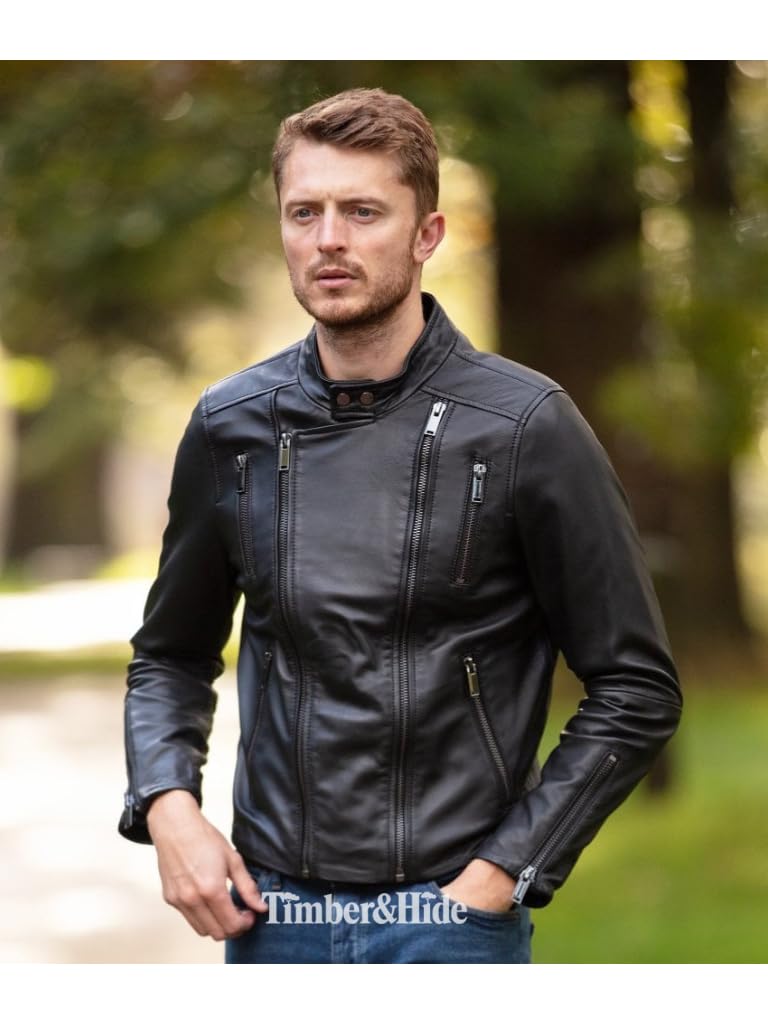 Men's Side Zip Jacket - Timber AND Hide