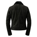 Men’s Suede Leather Jacket Black – Suede Black Jacket - Timber AND Hide