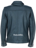 Men's tan leather bomber Jacket - Timber AND Hide