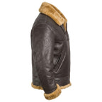 Men’s Trending B3 Bomber Shearling Leather Jacket - Timber AND Hide