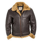 Men’s Trending B3 Bomber Shearling Leather Jacket - Timber AND Hide