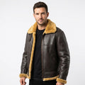 Men’s Trending B3 Bomber Shearling Leather Jacket - Timber AND Hide