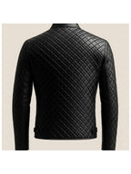 Ollie Black Leather Jacket - Men Leather Jacket Black