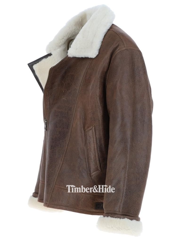Sheepskin Bomber Jacket - Timber AND Hide