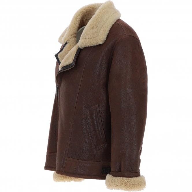 Sheepskin Bomber Jacket - Timber AND Hide