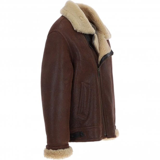 Sheepskin Bomber Jacket - Timber AND Hide