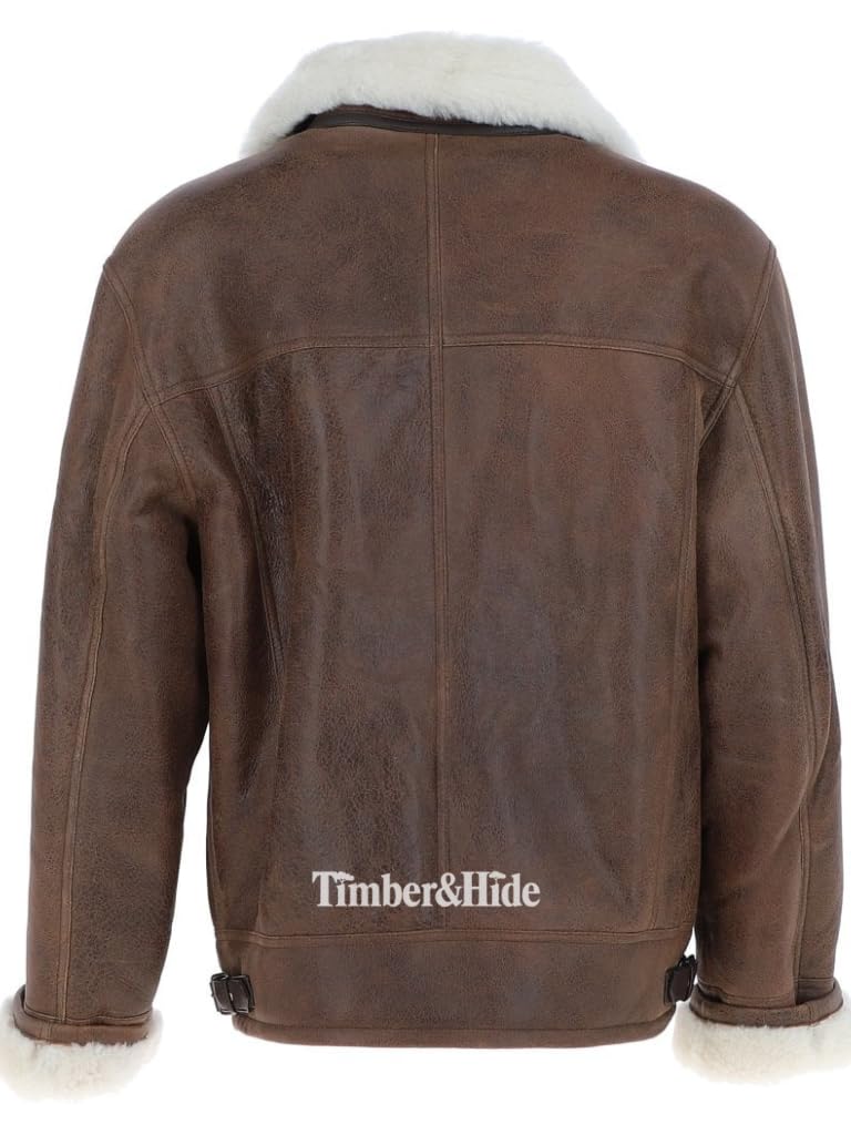 Sheepskin Bomber Jacket - Timber AND Hide