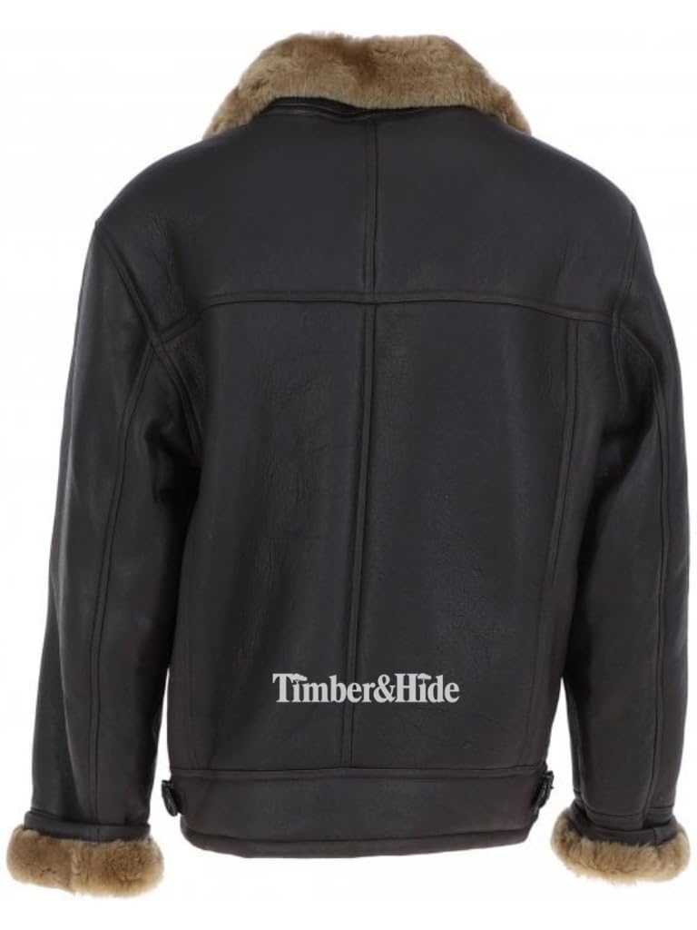 Sheepskin Bomber Jacket - Timber AND Hide