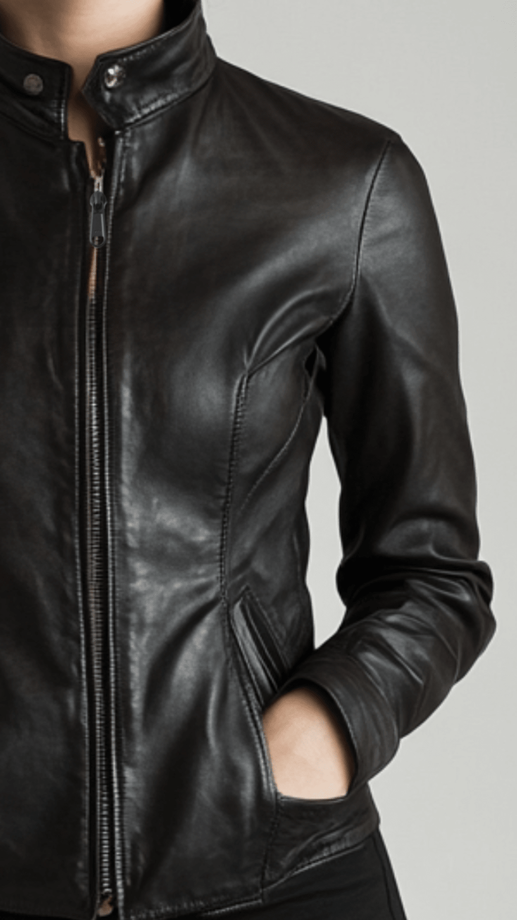 Sienna Leather Black Jacket – Women’s Real Leather Jacket - Timber AND Hide