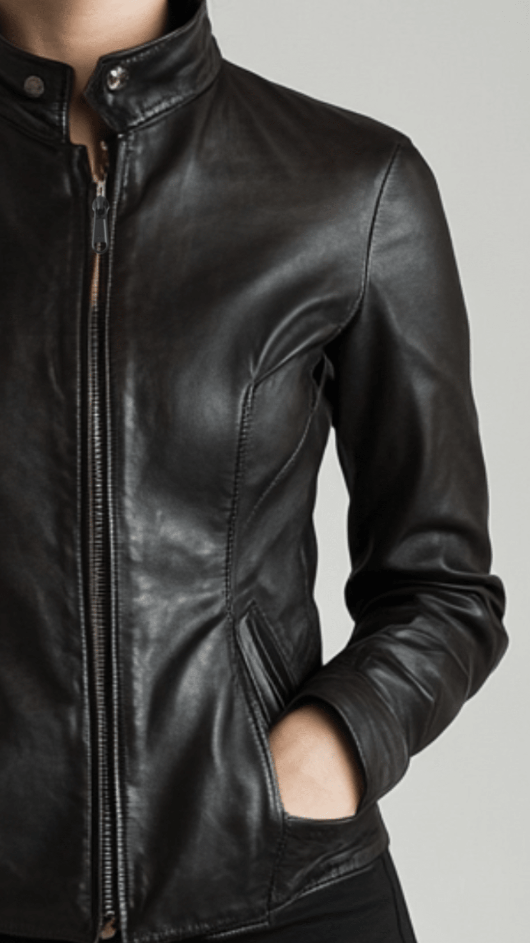 Sienna Leather Black Jacket – Women’s Real Leather Jacket - Timber AND Hide