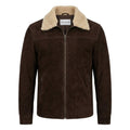 Stylish Brown Suede soft leather jacket - Timber AND Hide