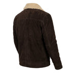 Stylish Brown Suede soft leather jacket - Timber AND Hide