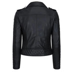 Stylish Women's Biker Jacket - Timber AND Hide