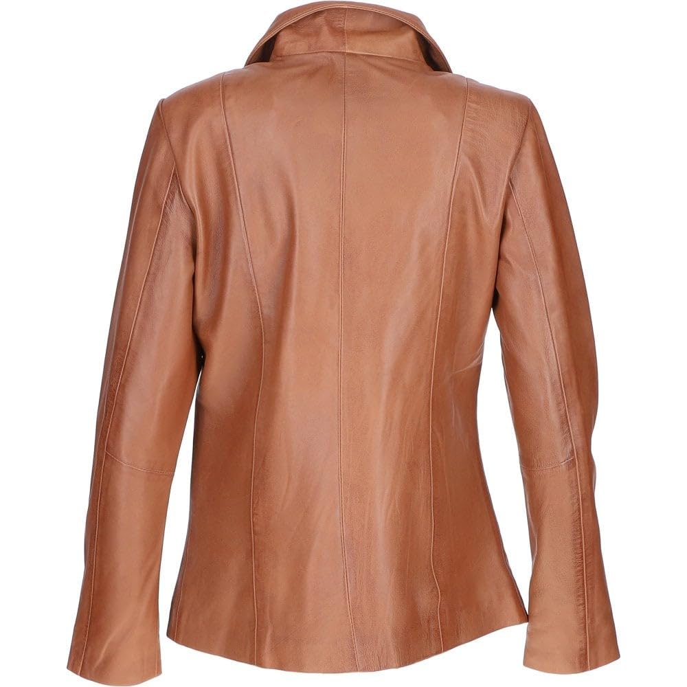 Stylish Women's Leather Jacket - Timber AND Hide