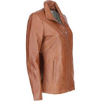 Stylish Women's Leather Jacket - Timber AND Hide