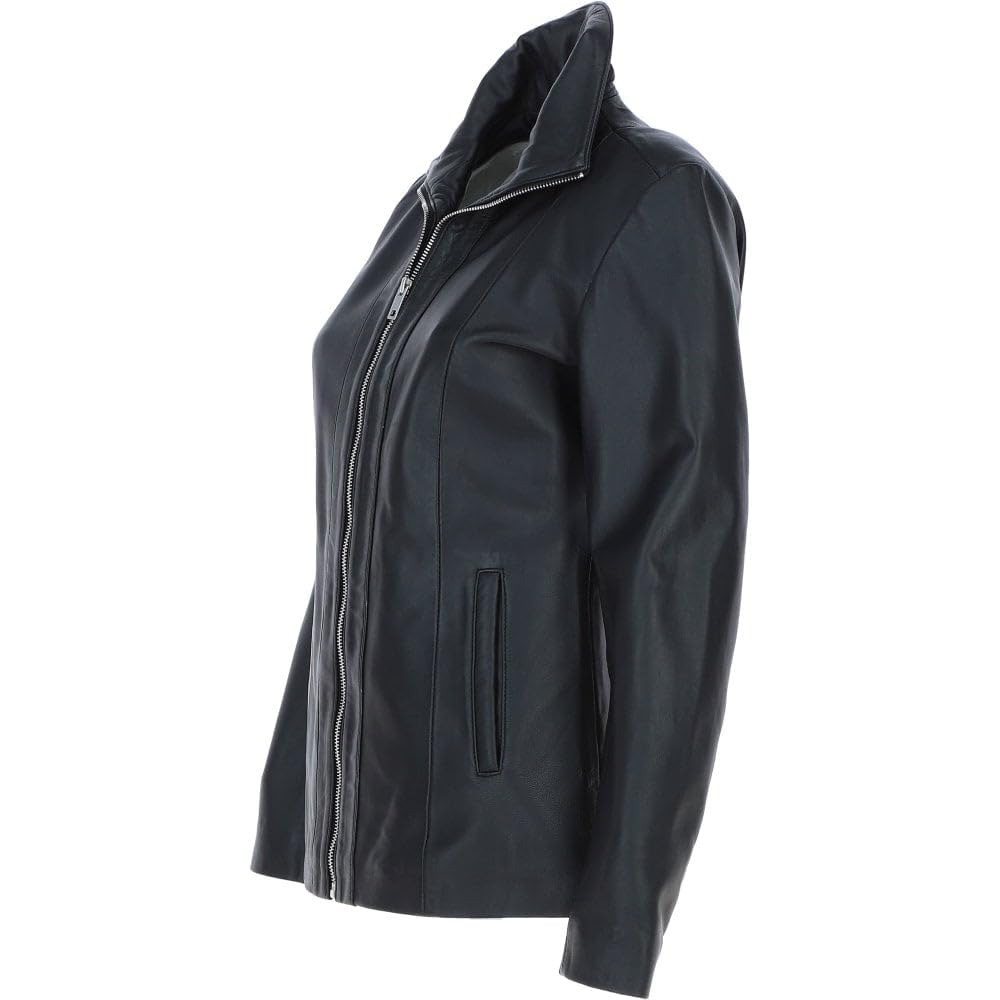 Stylish Women's Leather Jacket - Timber AND Hide
