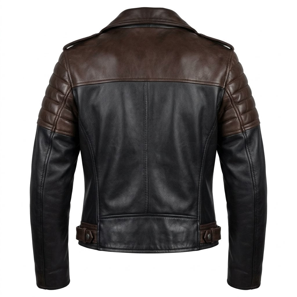 Women Classy Designer Brown Leather Jacket (Dual Color) - Timber AND Hide