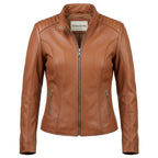 Women Leather Jacket – Brown Jacket for Women - Timber AND Hide