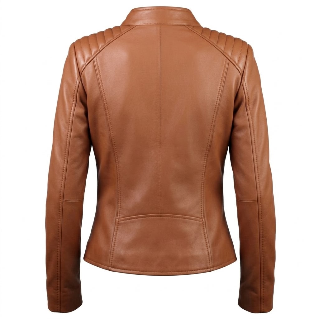 Women Leather Jacket – Brown Jacket for Women - Timber AND Hide