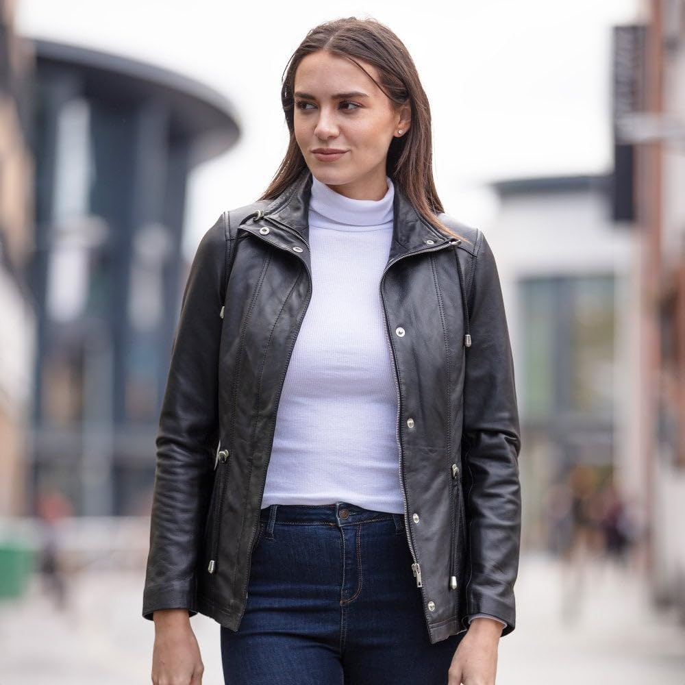 Women's Casual Leather Jacket - Timber AND Hide