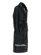 Women's Leather Trench Coat - Timber AND Hide