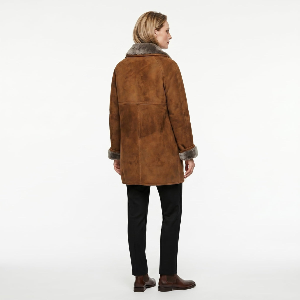 Women's Sheepskin Coat - Timber AND Hide
